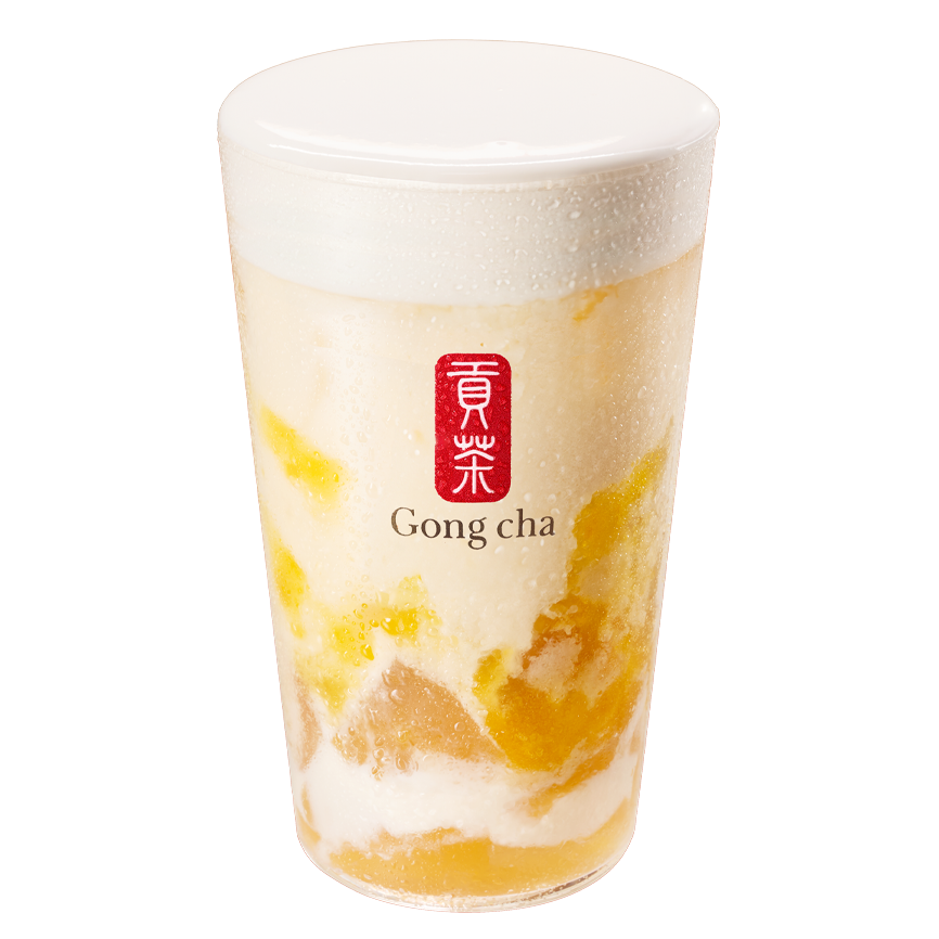 Lychee Peach Yogurt Milk Tea